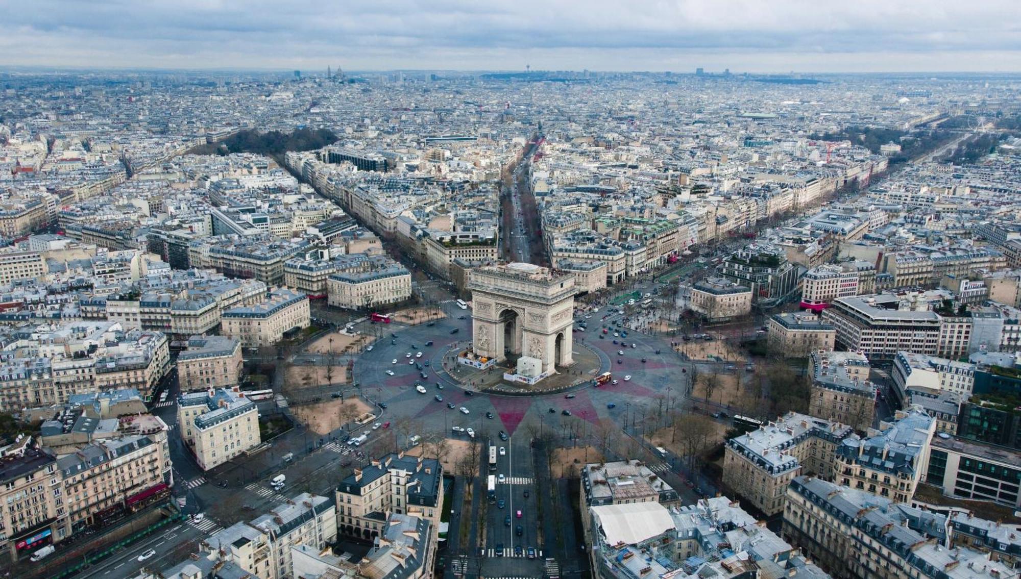 Arc De Triomphe Champs Elysees * Parigi